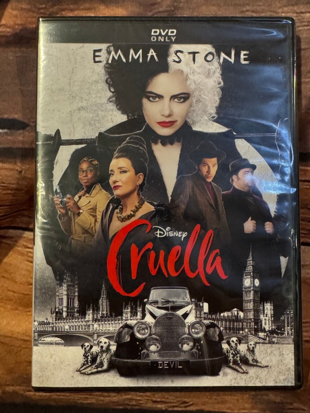 Disney Cruella DVD (2021) Live Action Emma Stone - NEW Sealed